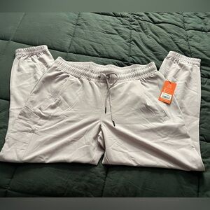 Womens large petite Barco jogger scrub pants NWT